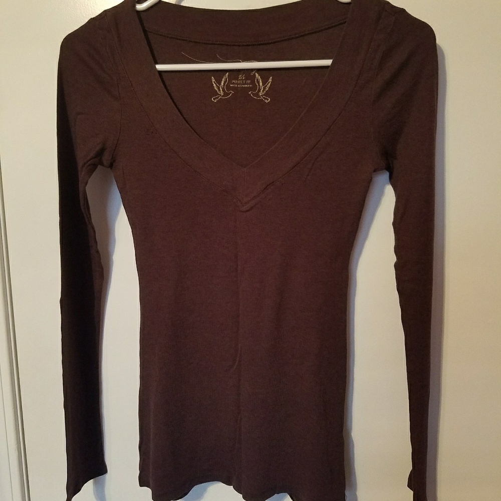 Brown Old Navy long sleeve👕